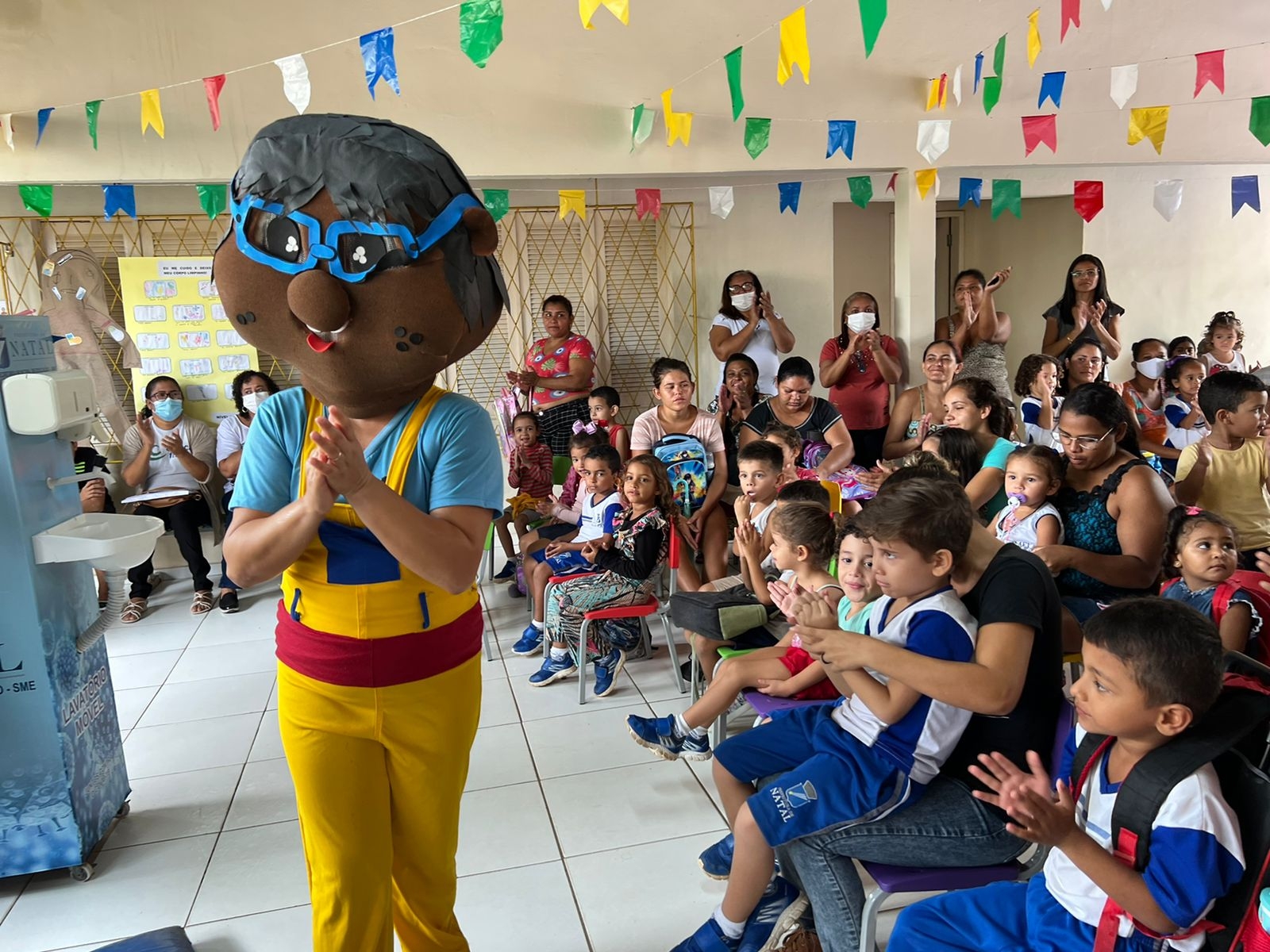 Roda de Conversa no CMEI Nossa Senhora de Fátima integra programação da Semana do Bebê Natalense