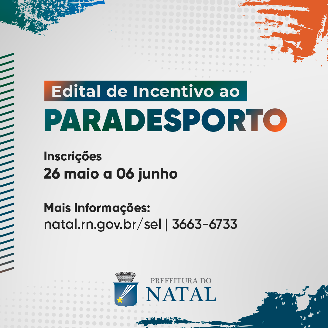 Prefeitura lança Edital de Incentivo ao Paradesporto 