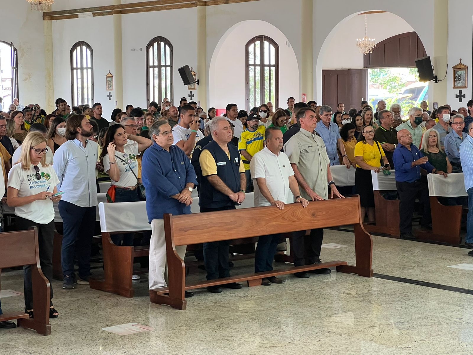Álvaro Dias acompanha presidente Bolsonaro em Natal