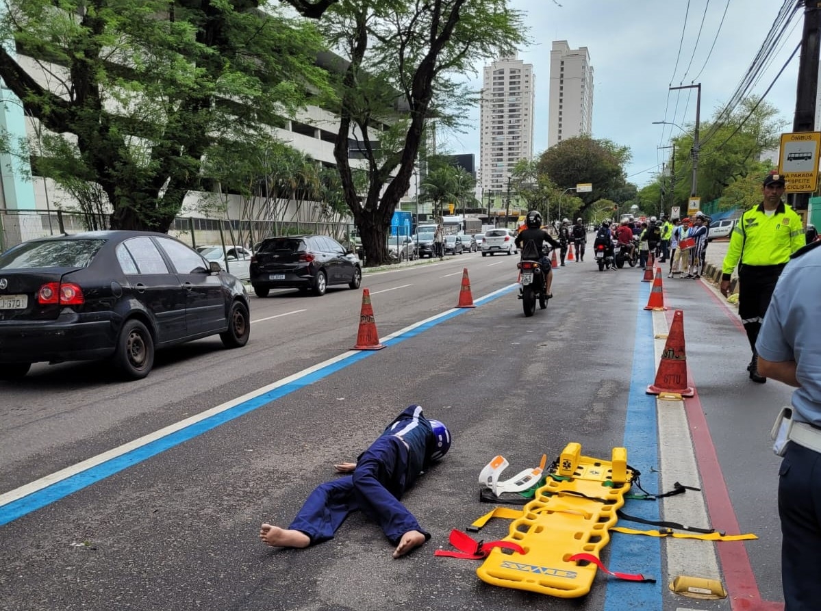 Campanha foca redução de acidentes com motociclistas