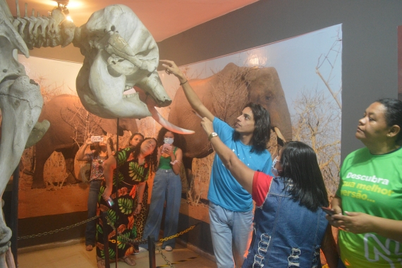 Educadores Infantis visitam o Museu Câmara Cascudo com perspectiva de atividades pedagógicas