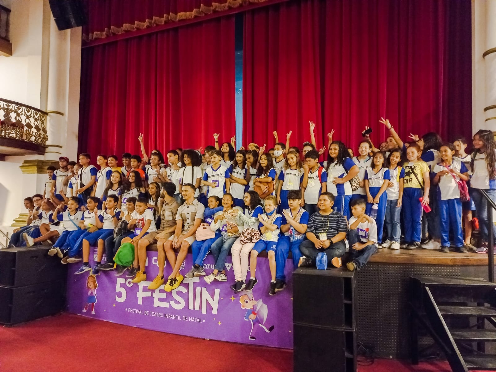 Estudantes da Rede Municipal participam do Festival de Teatro Infantil de Natal  