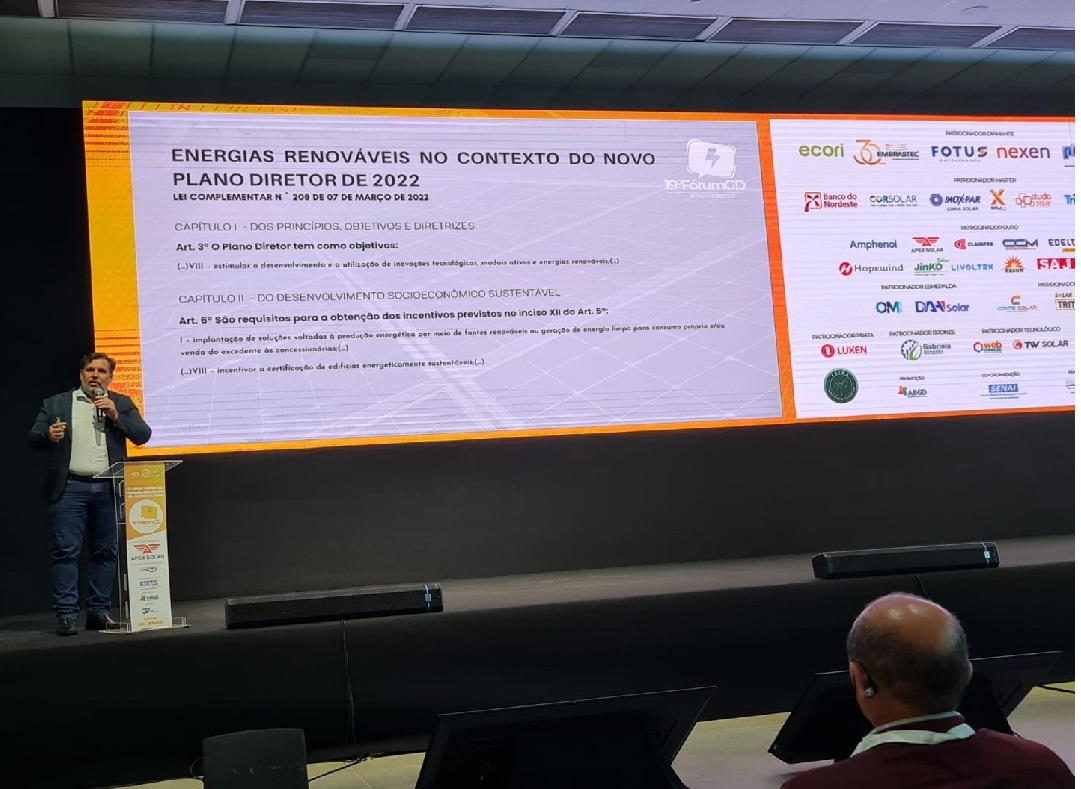 Novo Plano Diretor traz instrumentos importantes sobre energias renováveis