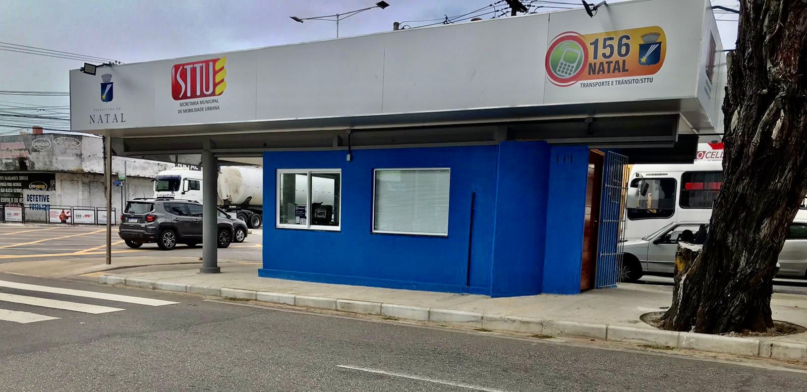 Prefeitura revitaliza base de operação na avenida Nevaldo Rocha