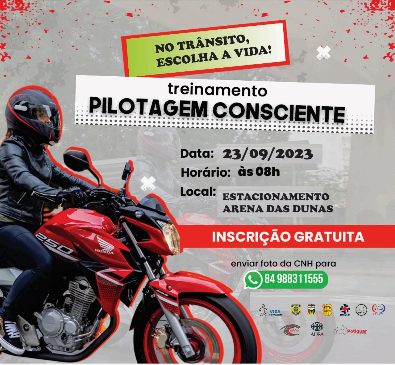 STTU e órgãos parceiros promovem curso treinamento de Pilotagem Consciente