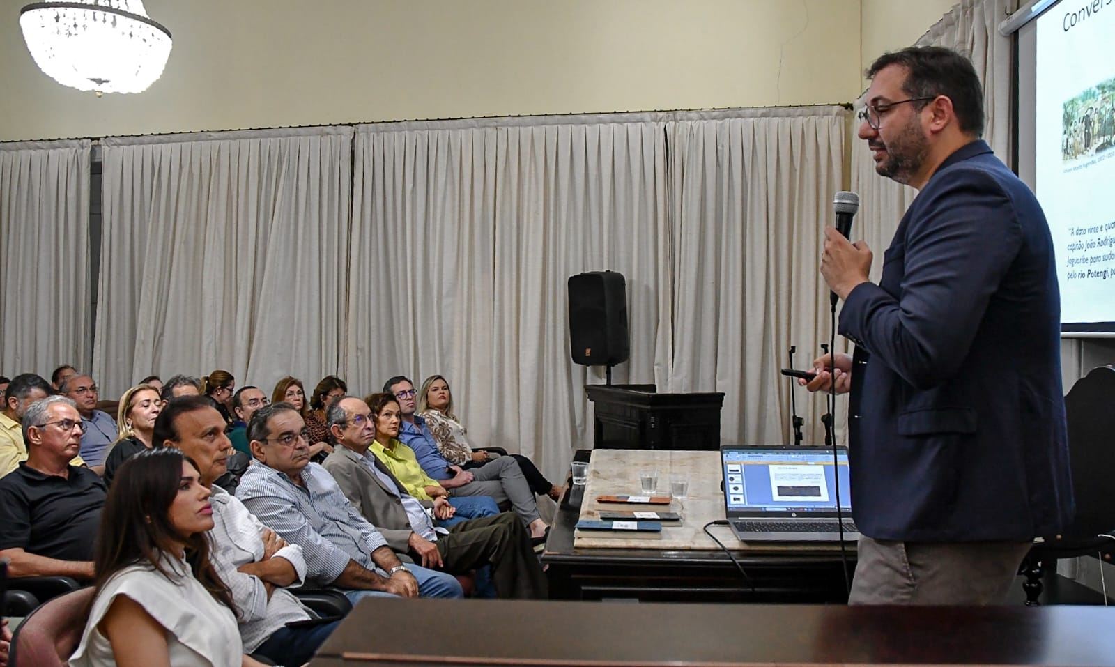 Prefeito Álvaro Dias participa da Quinta Cultural no IHGRN 