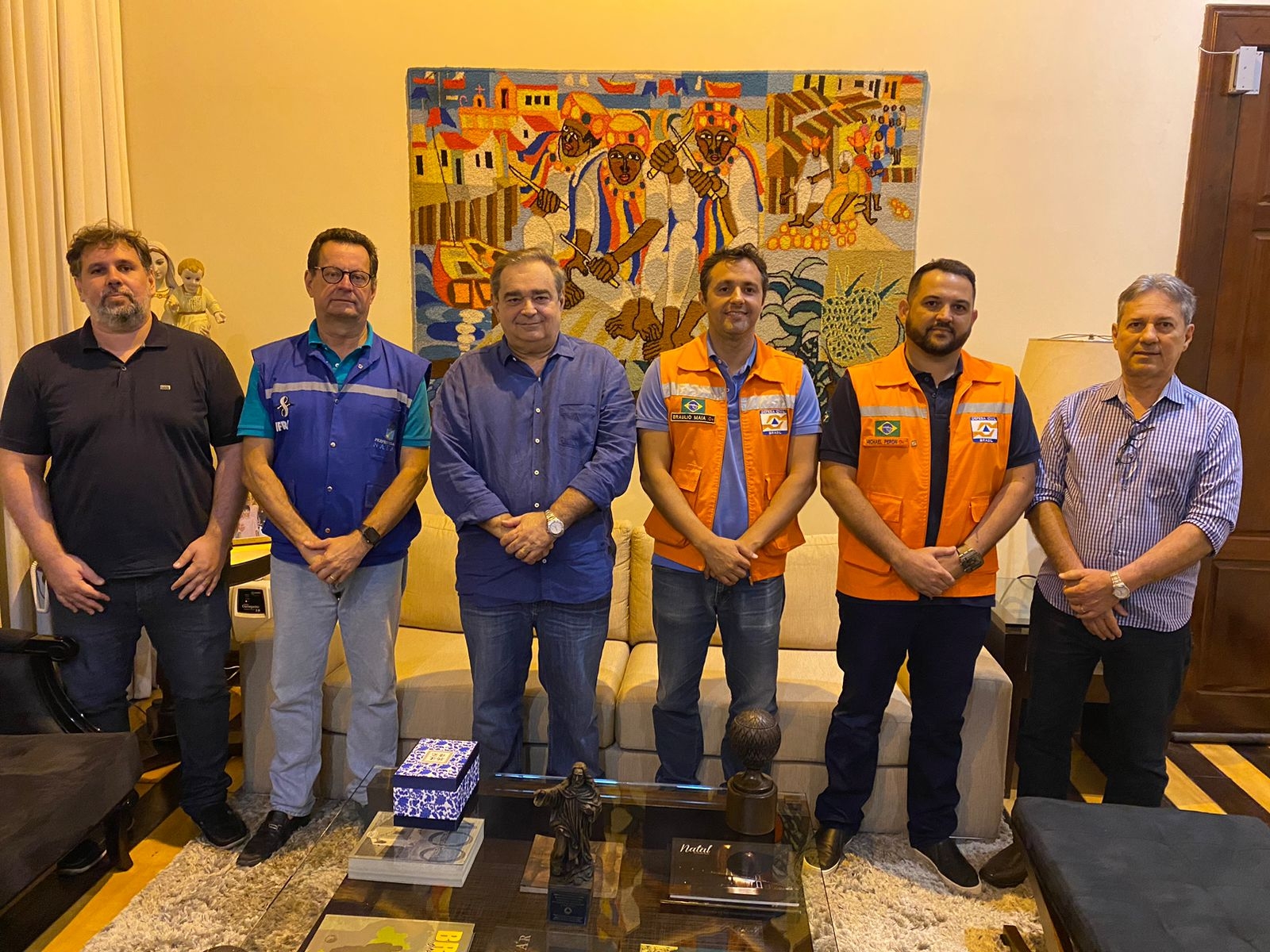 Prefeitura acompanha visita de técnicos da Defesa Civil nacional a obras em Ponta Negra
