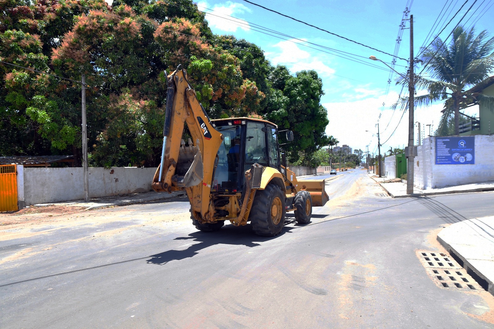 Obras em ruas do San Vale atingem 60% de conclusão