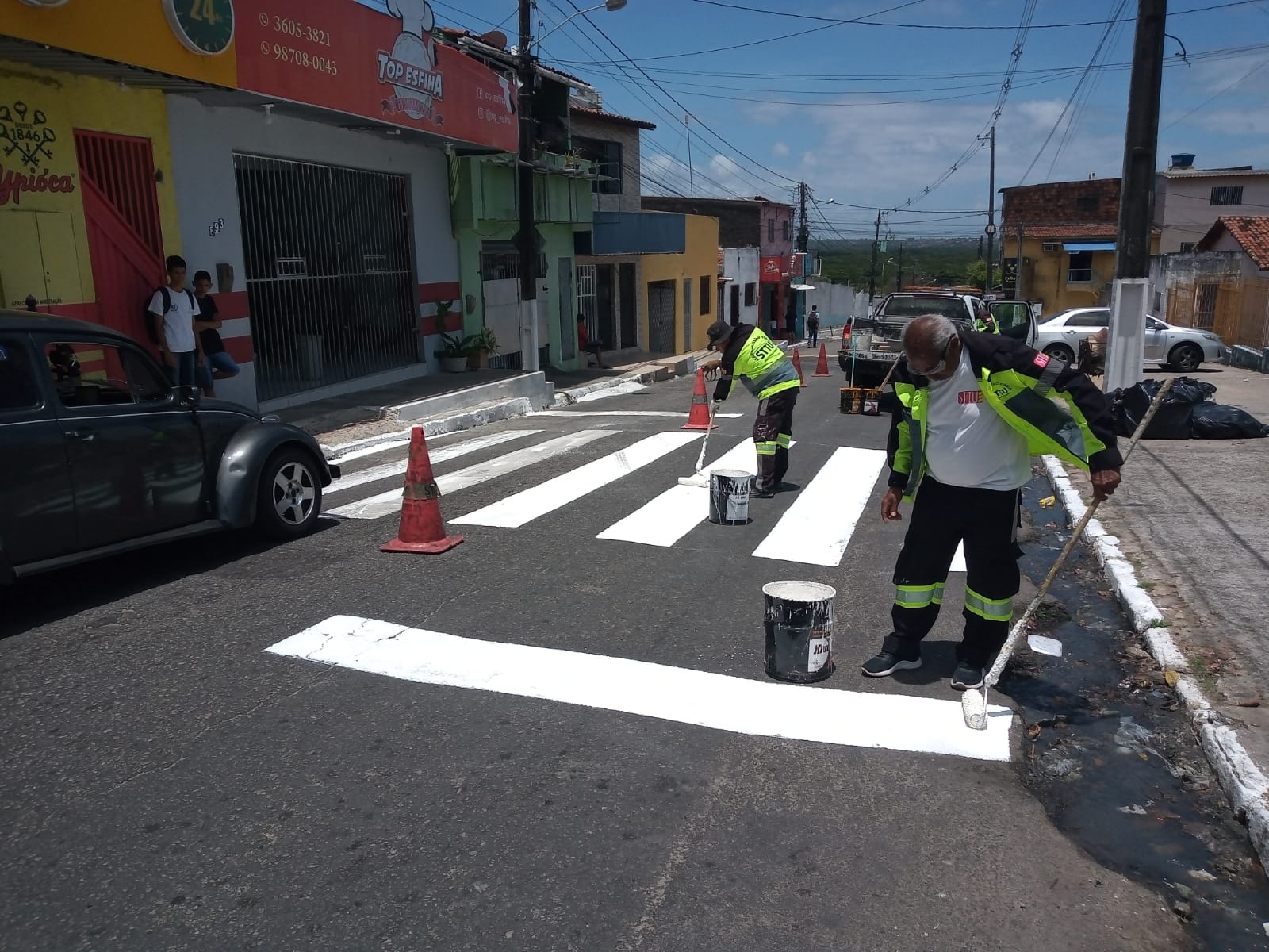 STTU inicia semana com ações em Felipe Camarão 