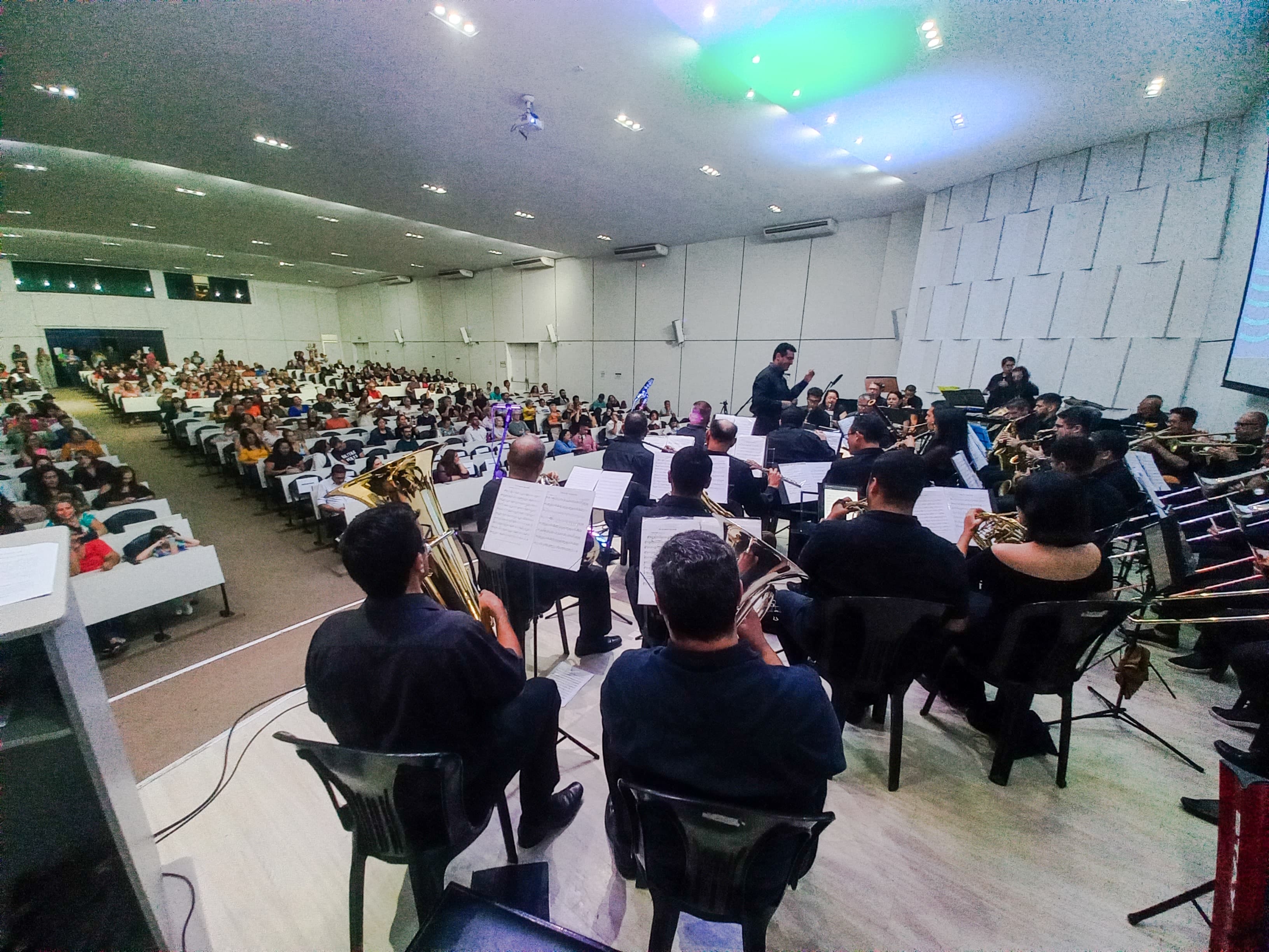 Abertura do 29º Enconat tem participação especial da Banda Sinfônica da Cidade do Natal