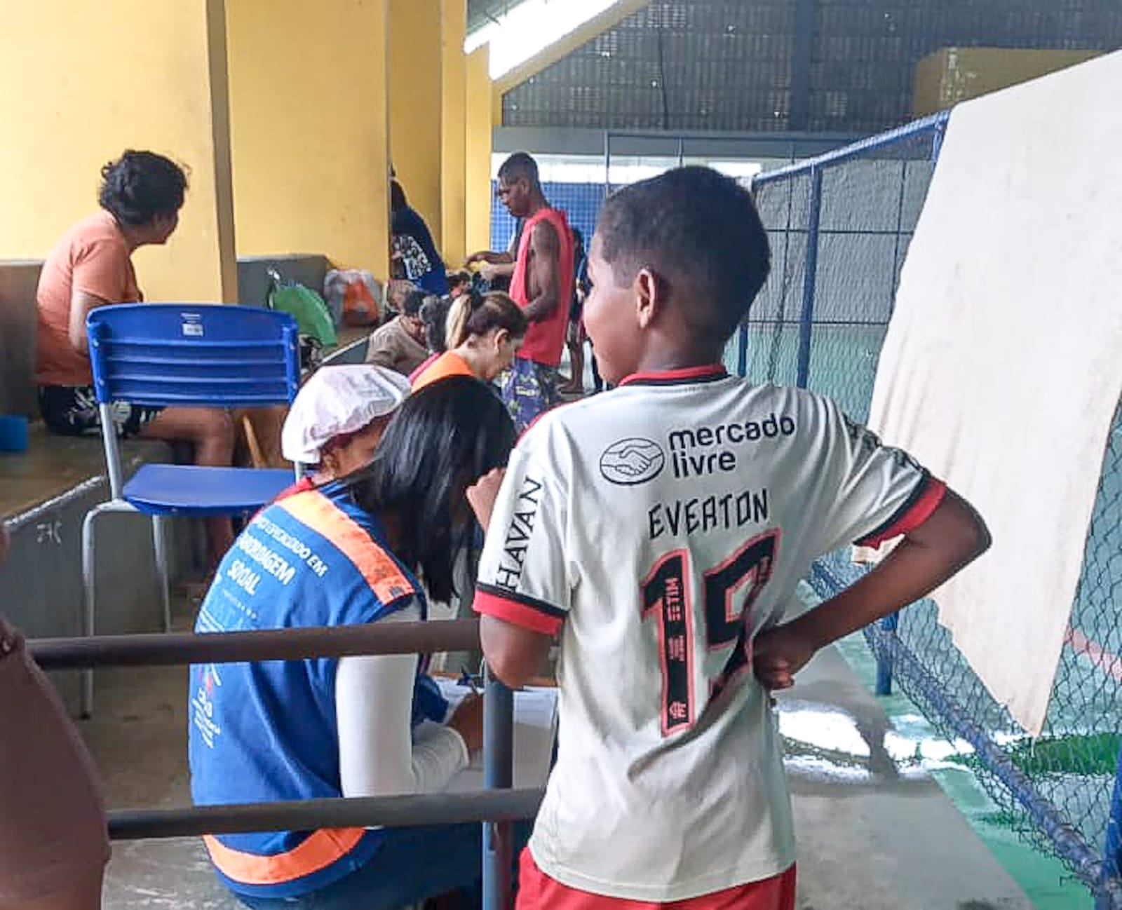 Nota de Esclarecimento - Famílias desalojadas estão abrigadas em escola municipal