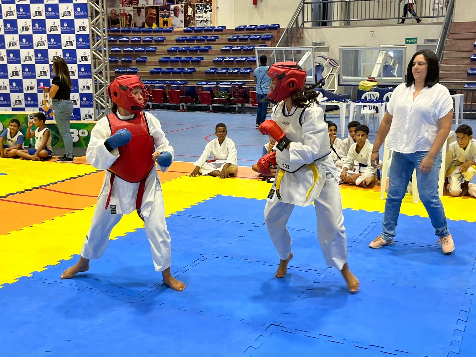 Disputas de artes marciais nos XXXVI JEMs reúnem 350 atletas no Palácio dos Esportes