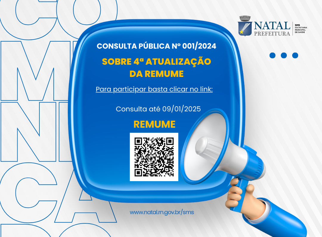 SMS Natal realiza Consulta Pública sobre Relação Municipal de Medicamentos