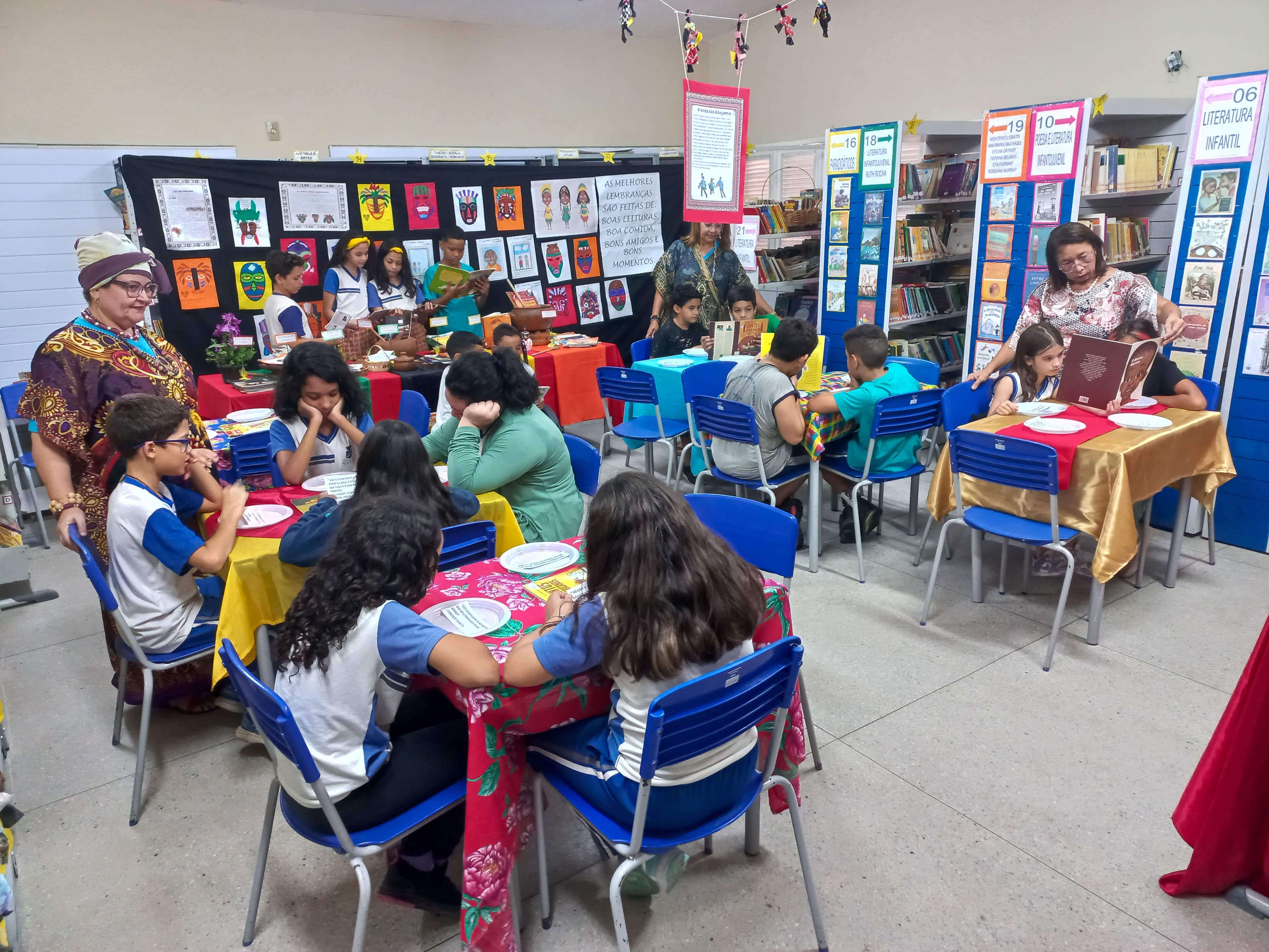 Projeto “Restaurante da Tia Nastácia” desperta a paixão pela leitura