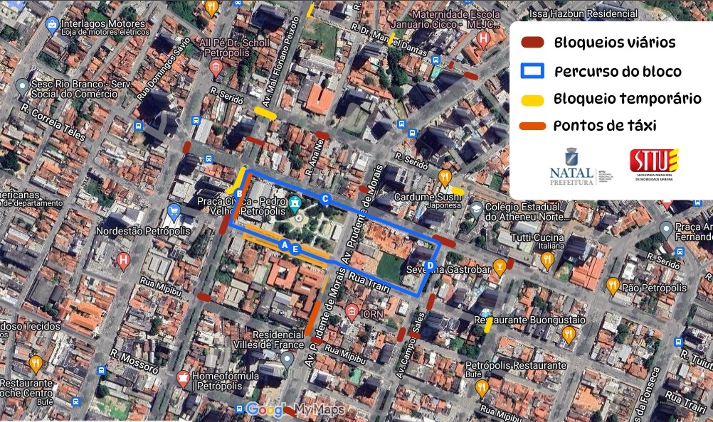 STTU define operação de trânsito e transporte para o Axé Natal