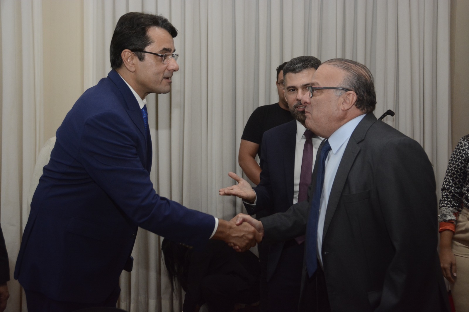 Paulinho Freire recebe presidente da Associação Nacional dos Membros do Ministério Público