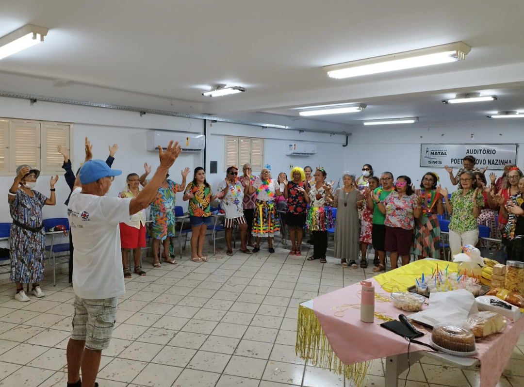 Folia da melhor idade: CEASI Natal realiza celebração de pós-carnaval do centro