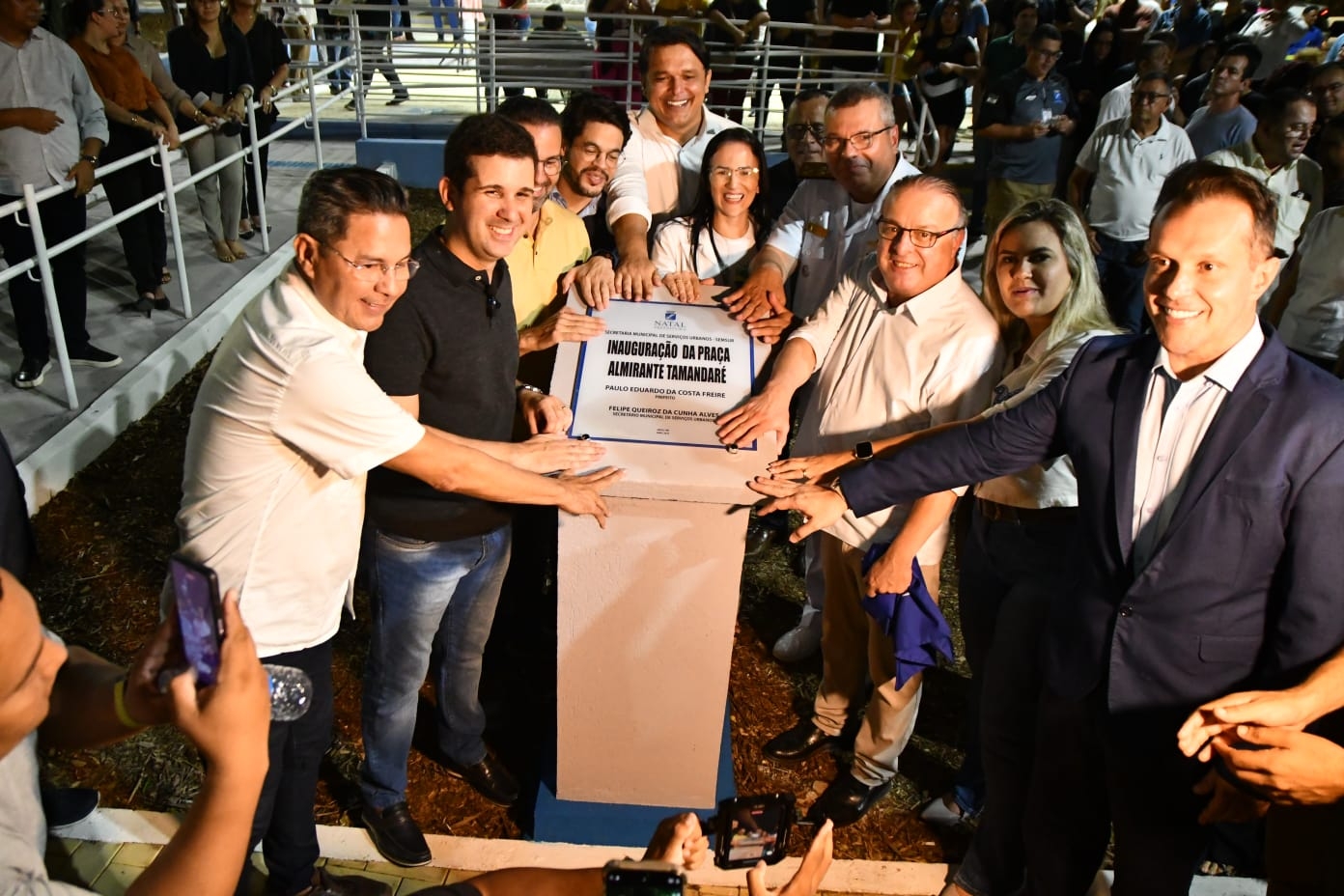 Prefeitura do Natal inaugura Praça Almirante Tamandaré no Baldo