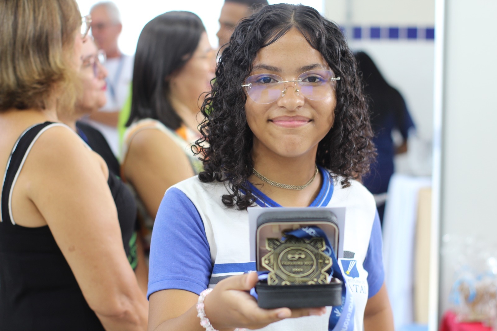 Estudantes recebem premiação da Maratona Tech 2024