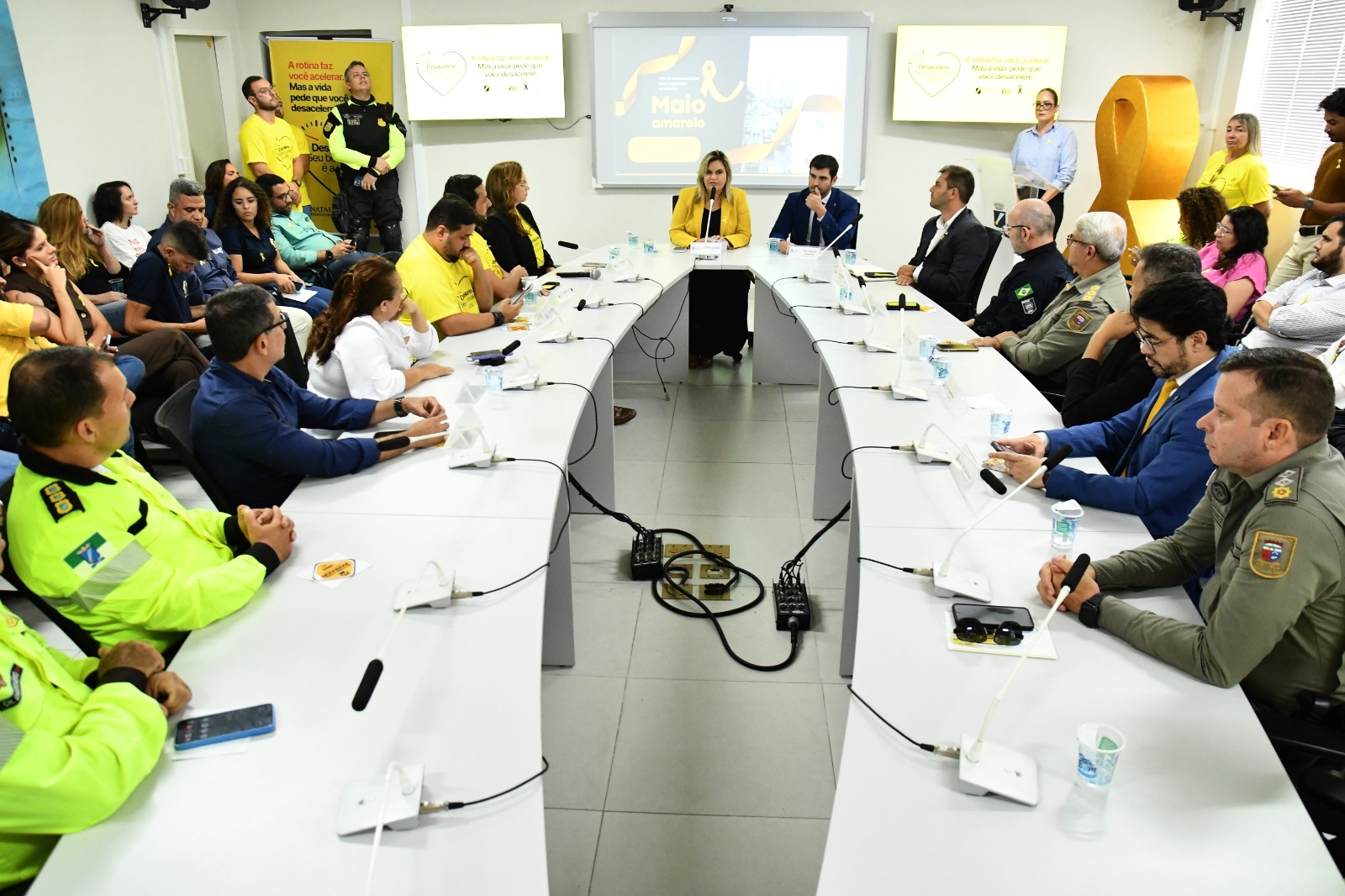 Prefeitura do Natal lança Campanha Maio Amarelo com apelo à desaceleração e valorização da vida