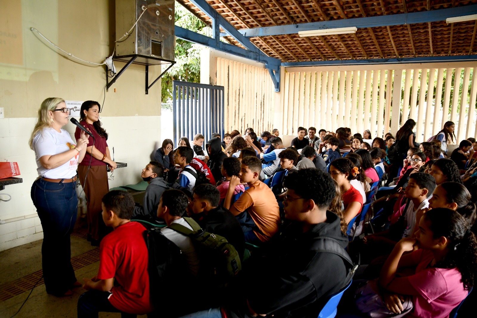 Maio Laranja: Alunos da Zona Norte participam de palestra sobre o combate ao abuso sexual 