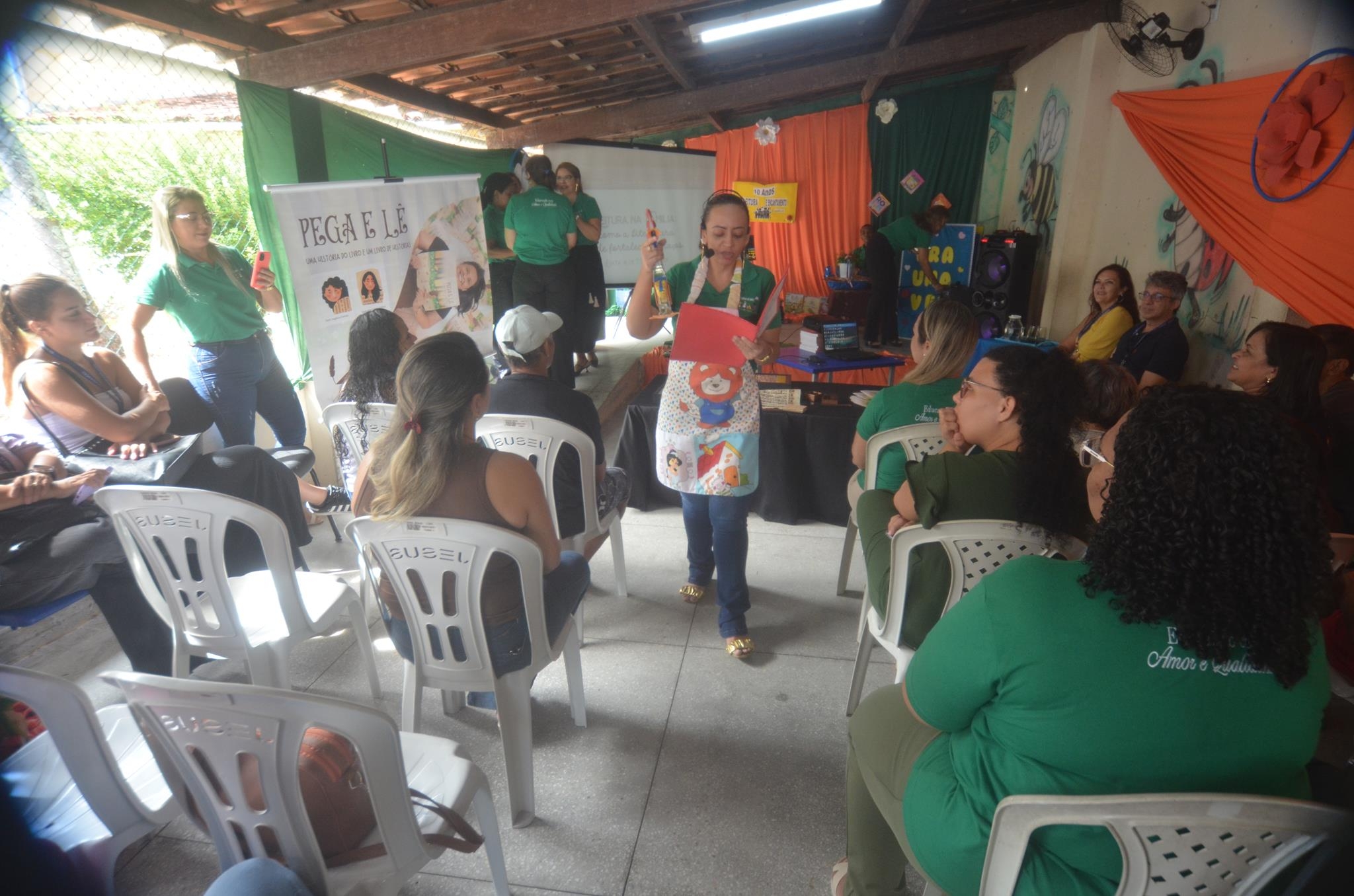 CMEI Amor de Mãe encerra Semana Literária com Encontro da Família