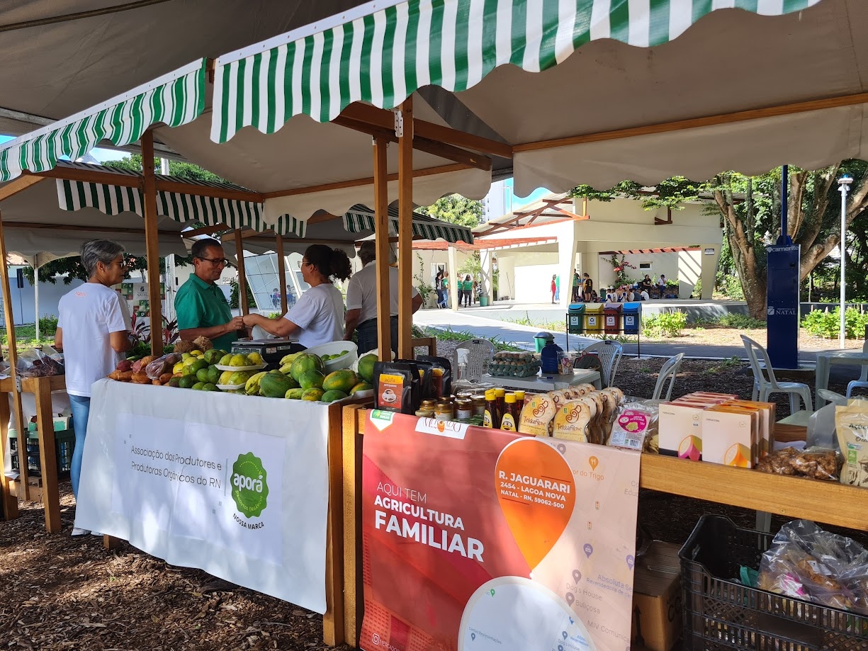 Feira de Agricultura Familiar tem início no Bosque das Mangueiras no sábado (24) 