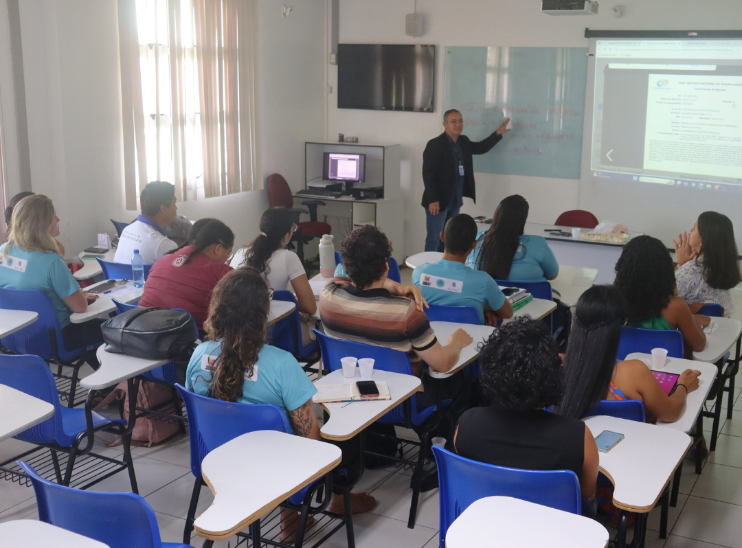 Cerest Natal participa de capacitação sobre benefícios por incapacidade e saúde do trabalhador