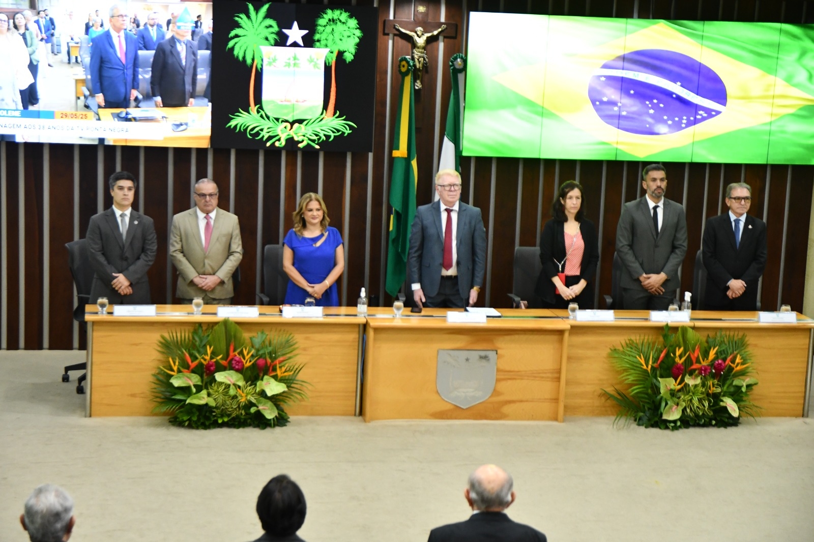 Paulinho Freire participa de homenagem aos 38 anos da TV Ponta Negra