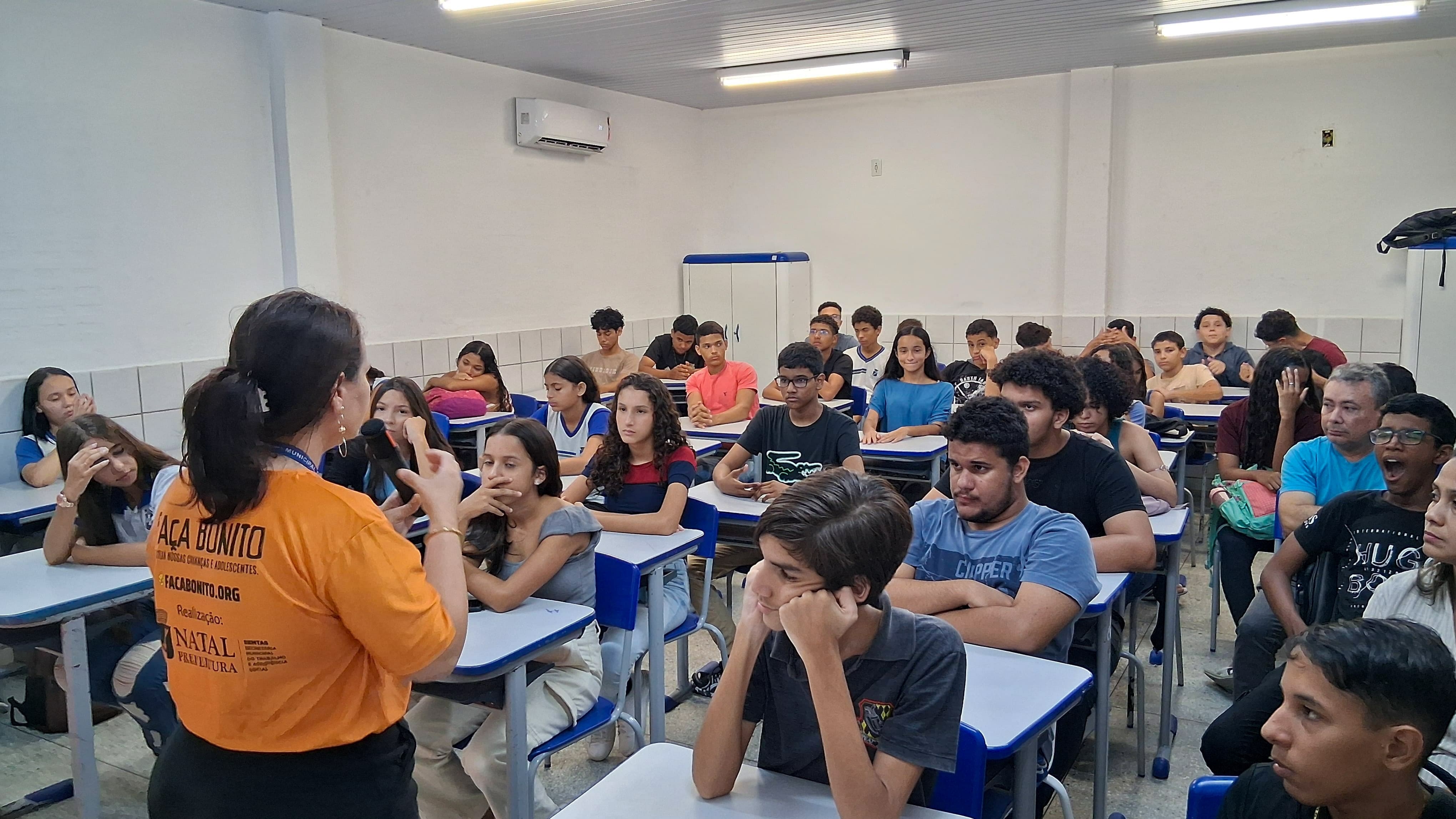 “Maio Laranja” é tema de palestra na Escola M. Ferreira Itajubá