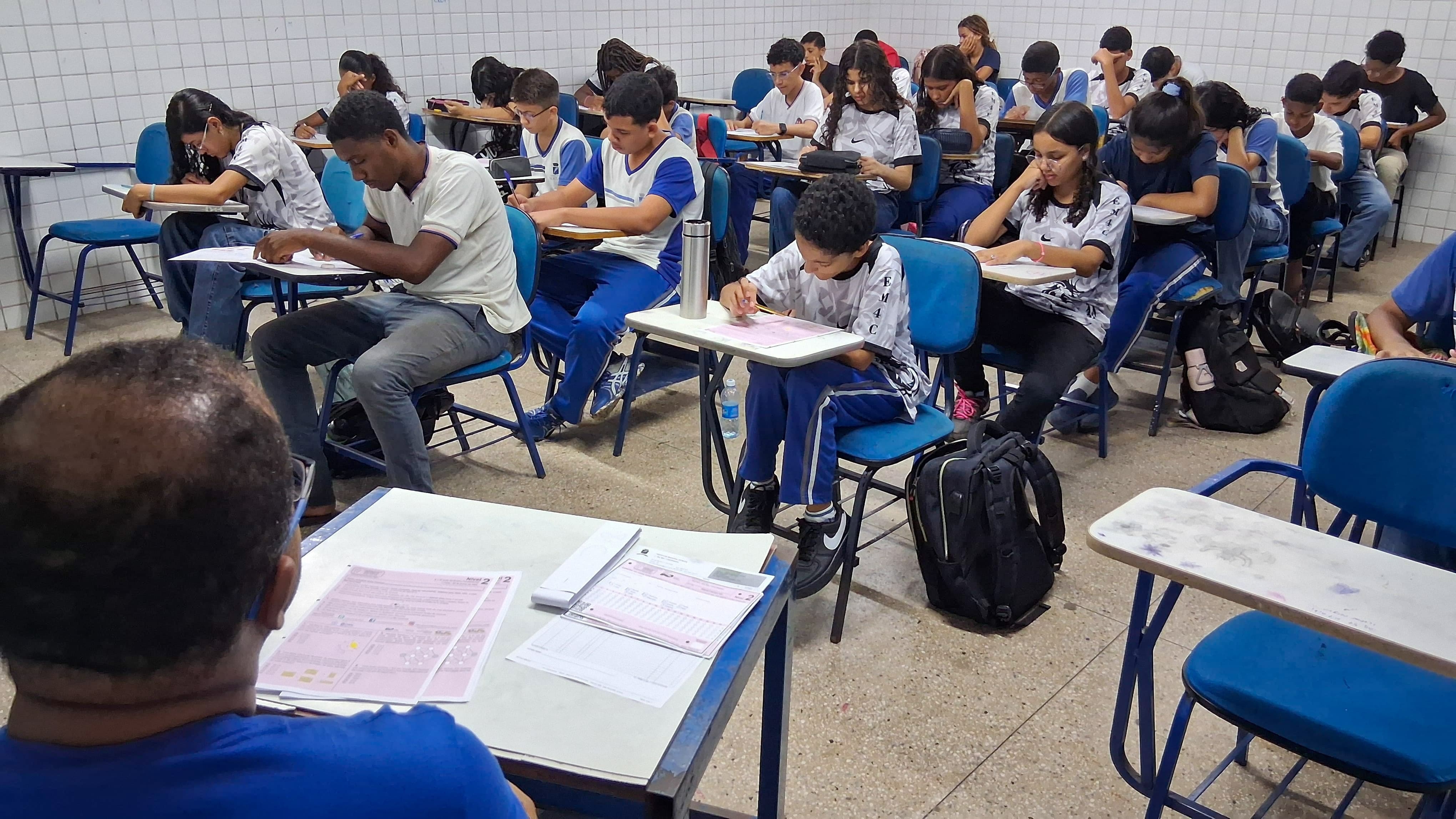 Estudantes da Rede Municipal participam da 1ª fase da OBMEP 2025