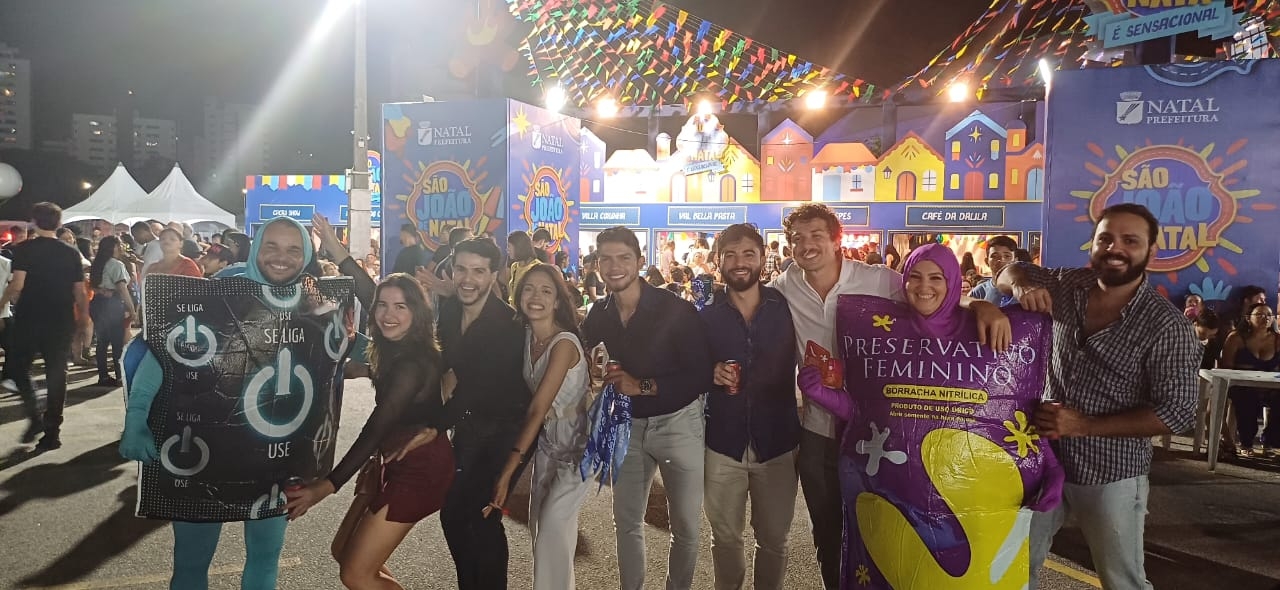Prefeitura do Natal realiza ação de prevenção às ISTs durante o São João 