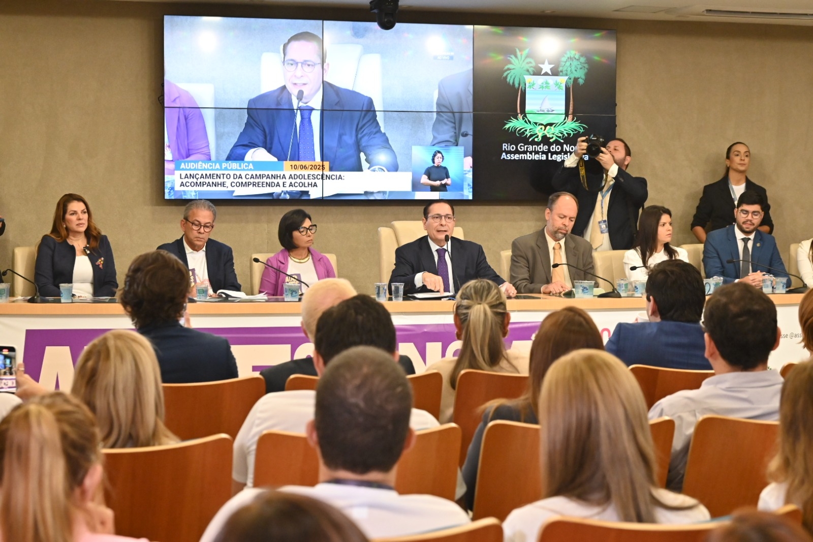 Prefeitura do Natal participa de audiência pública sobre adolescência