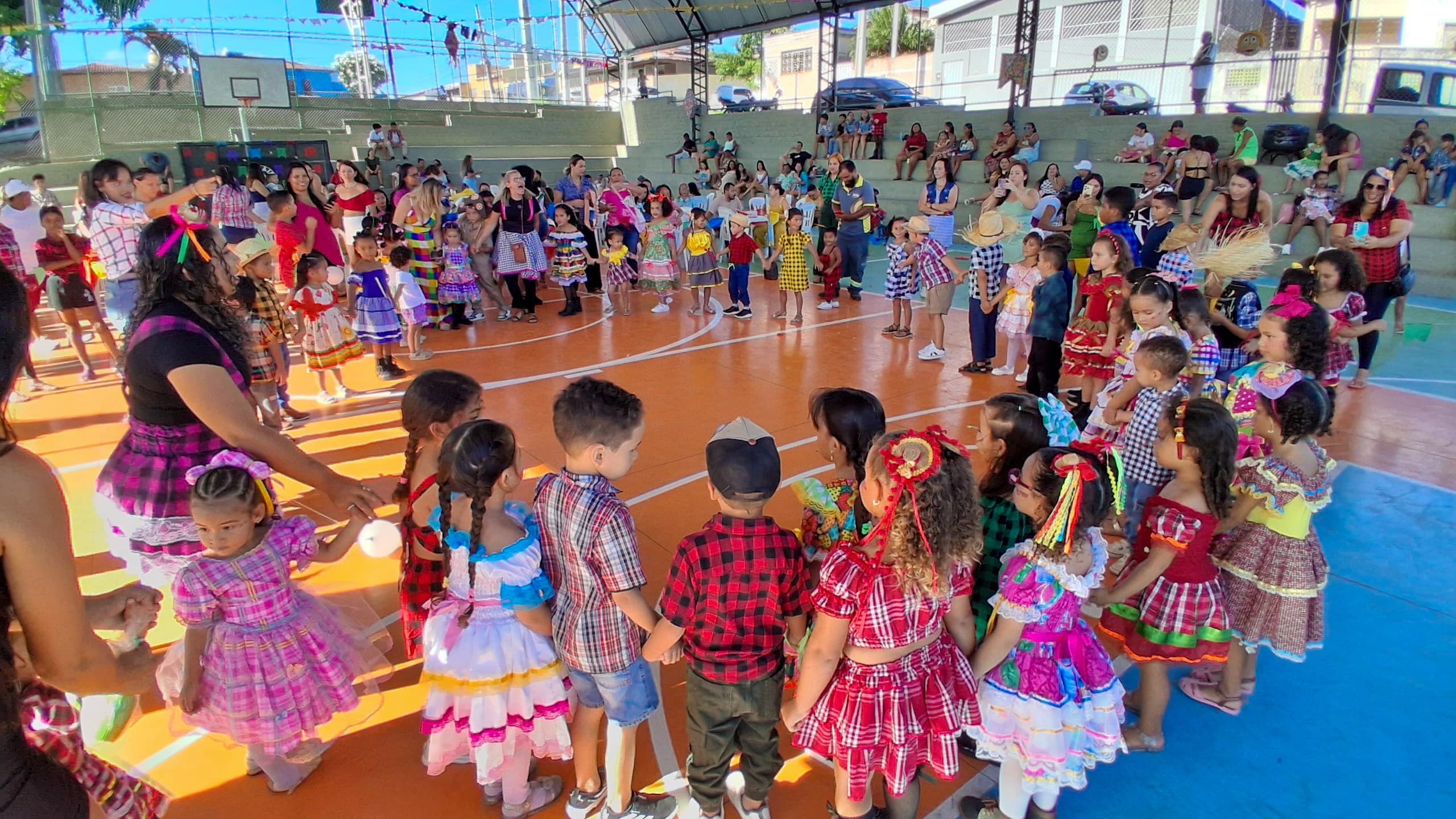 Festejos juninos na Rede Municipal de Ensino seguem com muita animação