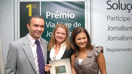 Premio Via Livre de Jornalismo estimula a impresa local a uma nova cultura de tr&acirc;nsito