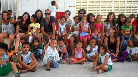 Escolas de Natal s&atilde;o visitadas por universit&aacute;rios portugueses
