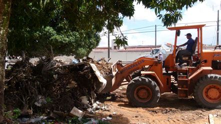  Urbana recolhe mais de 500 toneladas de lixo de Cidade Sat&eacute;lite