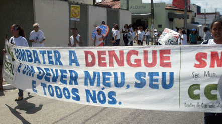 Unidades de Sa&uacute;de se unem contra a dengue  