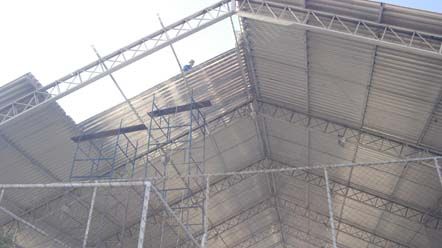 Prefeitura de Natal conclui reparo na cobertura do gin&aacute;sio 
