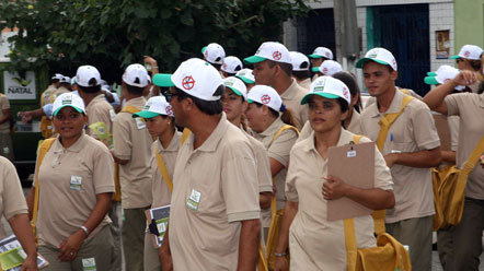 Novos agentes de sa&uacute;de de Natal iniciaram trabalho de campo efetivo nesta ter&ccedil;a-feira