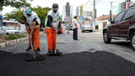 Programa de Recupera&ccedil;&atilde;o de Vias promove melhorias na pavimenta&ccedil;&atilde;o e drenagem na capital