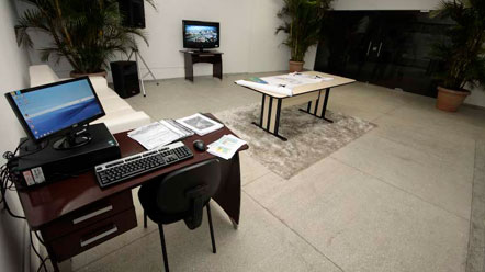 Sala da Transpar&ecirc;ncia da Copa &eacute; inaugurada no gin&aacute;sio N&eacute;lio Dias